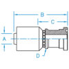 Code 61 Flange Rigid - C61-12-16-R4