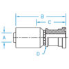 Code 61 Flange Rigid - C61-12-12-WHP