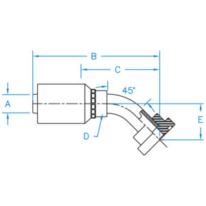 CODE 61 45 BENT TUBE