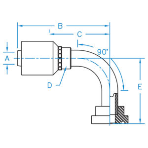 CODE 61 90 BENT TUBE