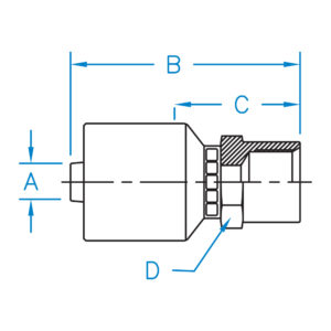 FEMALE GREASE TAP RIGID