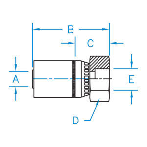 FEMALE WELD RIGID