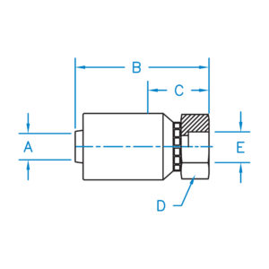 FEMALE WELD RIGID