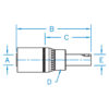 Metric O.D. Stand Tube Rigid - MMSP-04-08