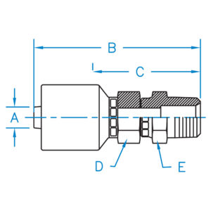 MALE PIPE NPTF SWIVEL