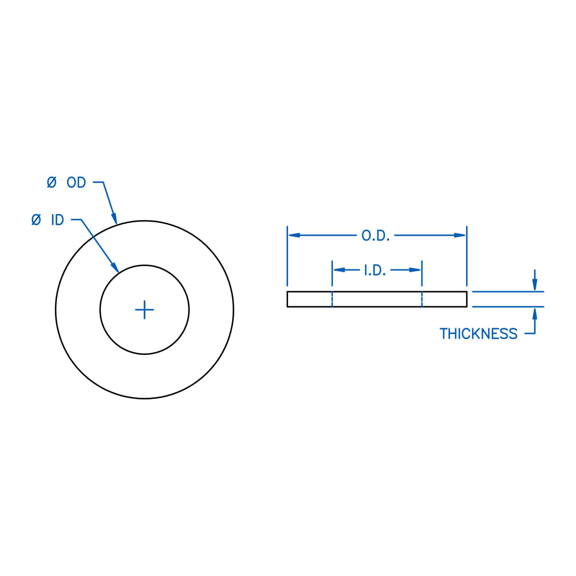 Metric Copper Banjo Sealing Washer 16 mm Kurt Hydraulics
